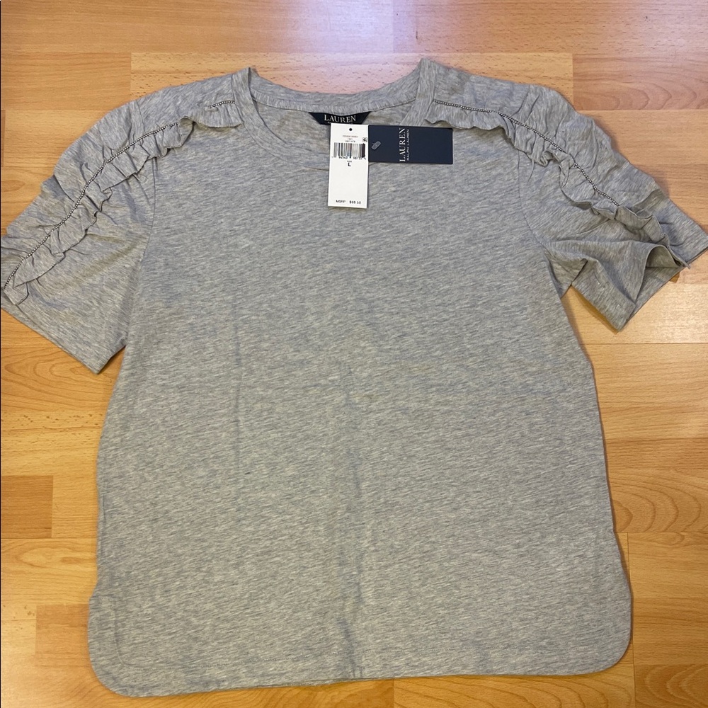 Ralph Lauren Black Label Gray Short Sleeve Tee